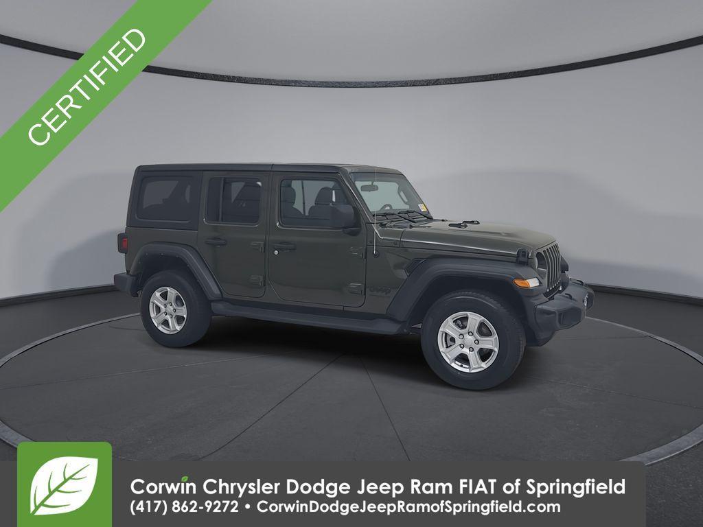 used 2022 Jeep Wrangler Unlimited car, priced at $27,688