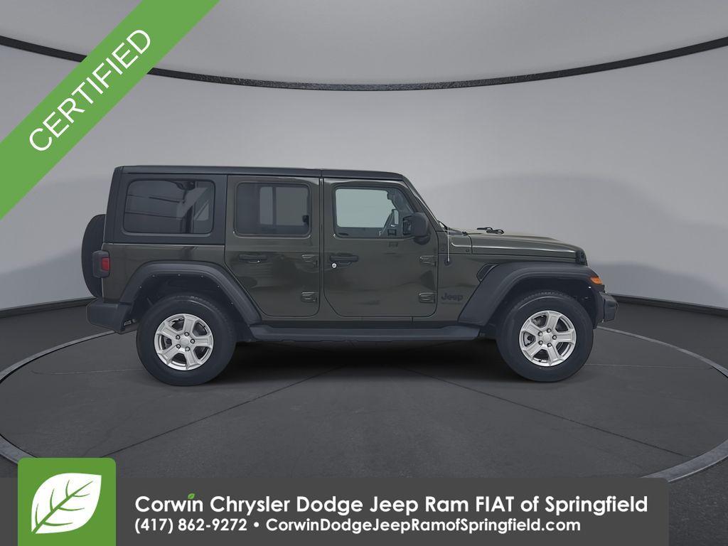 used 2022 Jeep Wrangler Unlimited car, priced at $27,688