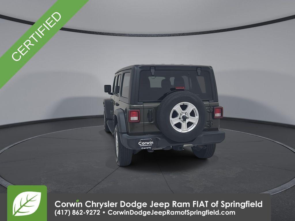 used 2022 Jeep Wrangler Unlimited car, priced at $27,688