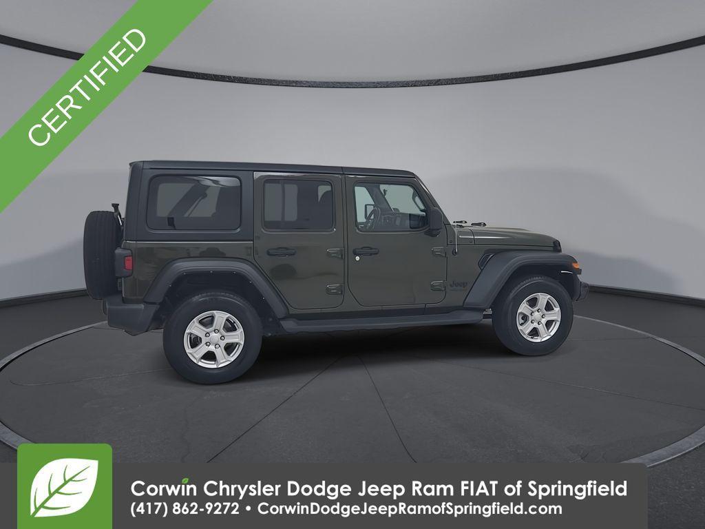 used 2022 Jeep Wrangler Unlimited car, priced at $27,688