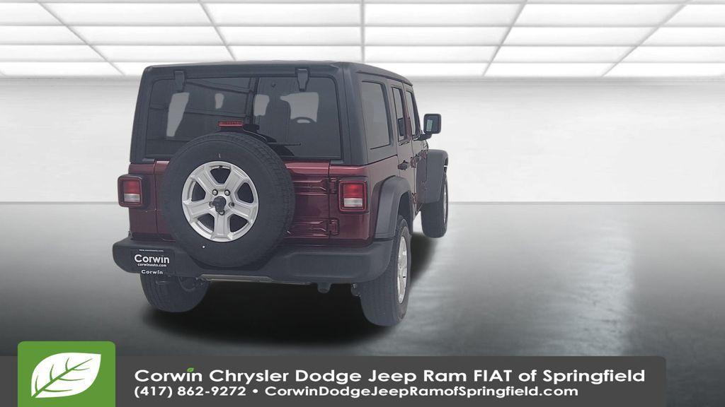 used 2022 Jeep Wrangler Unlimited car, priced at $27,485