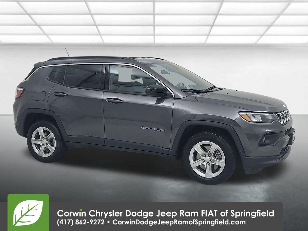 used 2024 Jeep Compass car, priced at $19,499