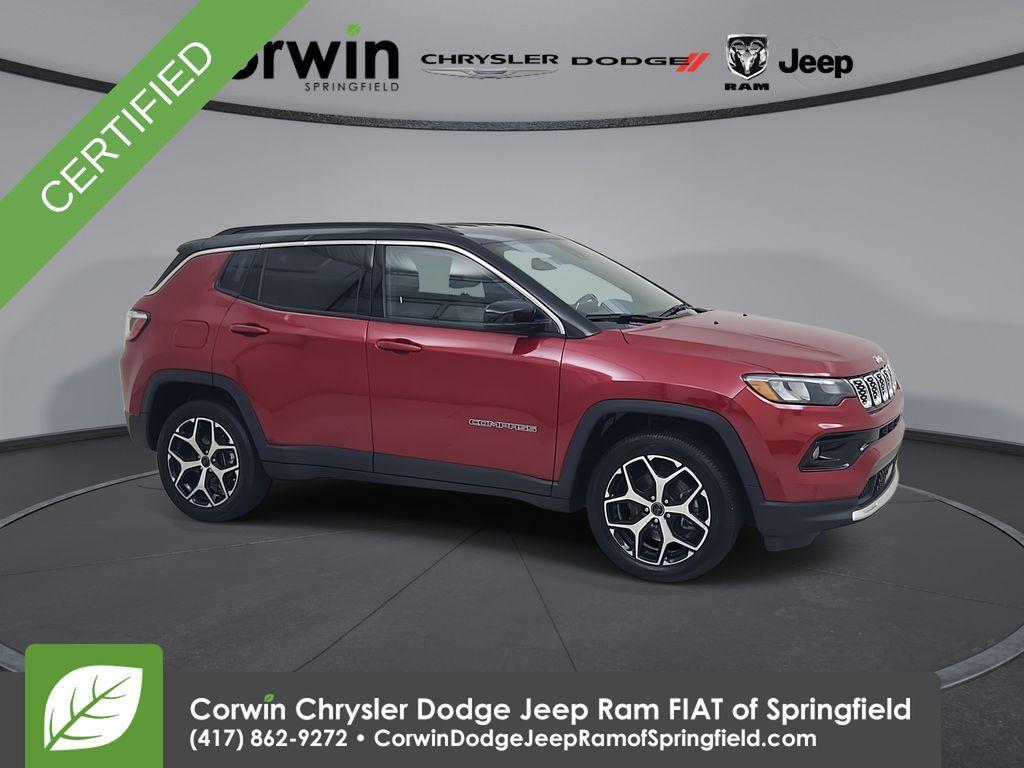 used 2025 Jeep Compass car, priced at $25,370