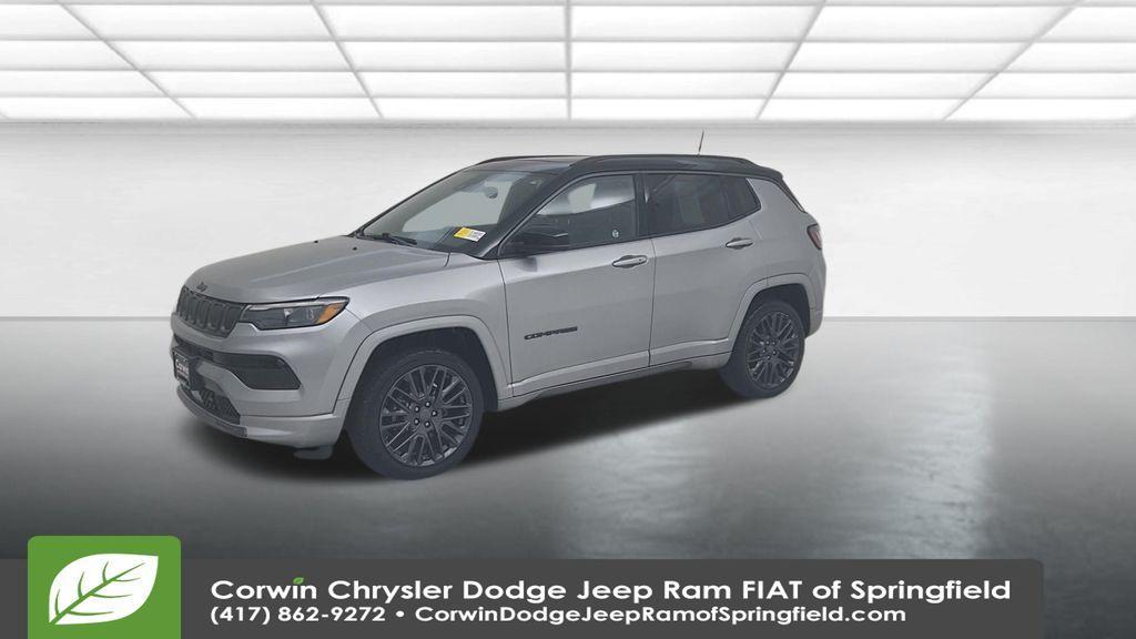 used 2022 Jeep Compass car, priced at $18,885