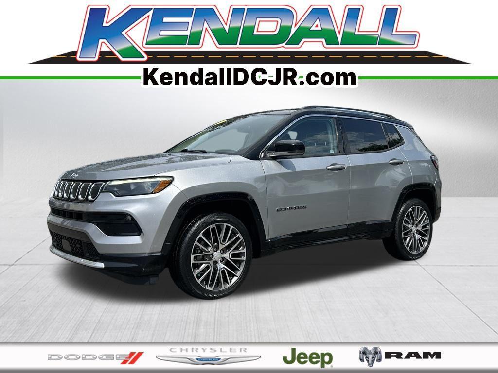 used 2022 Jeep Compass car, priced at $24,677