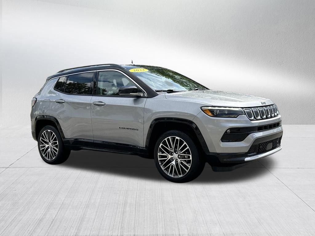 used 2022 Jeep Compass car, priced at $24,677