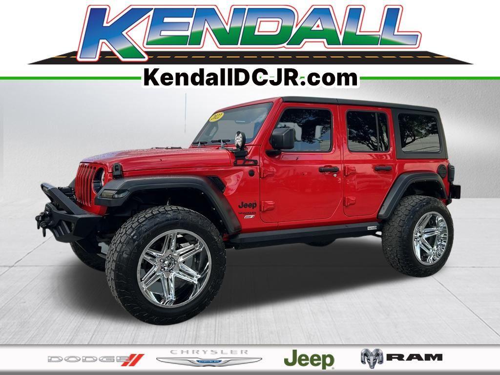 used 2022 Jeep Wrangler Unlimited car, priced at $38,965