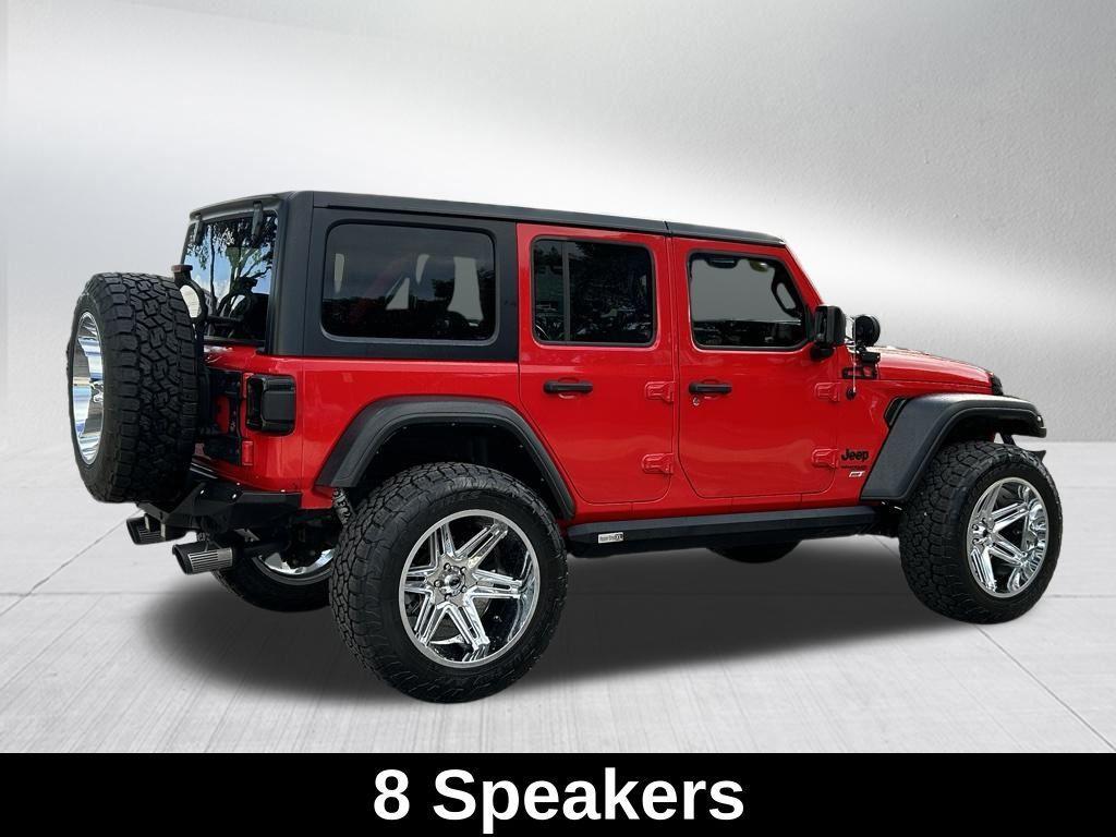 used 2022 Jeep Wrangler Unlimited car, priced at $38,965