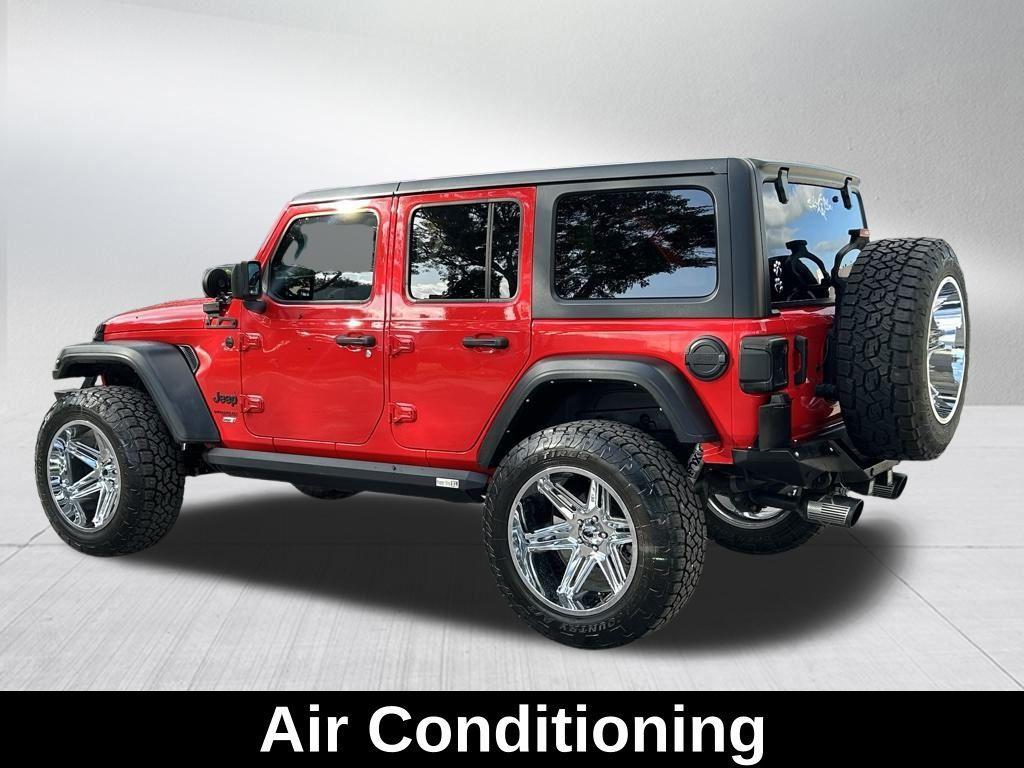 used 2022 Jeep Wrangler Unlimited car, priced at $38,965