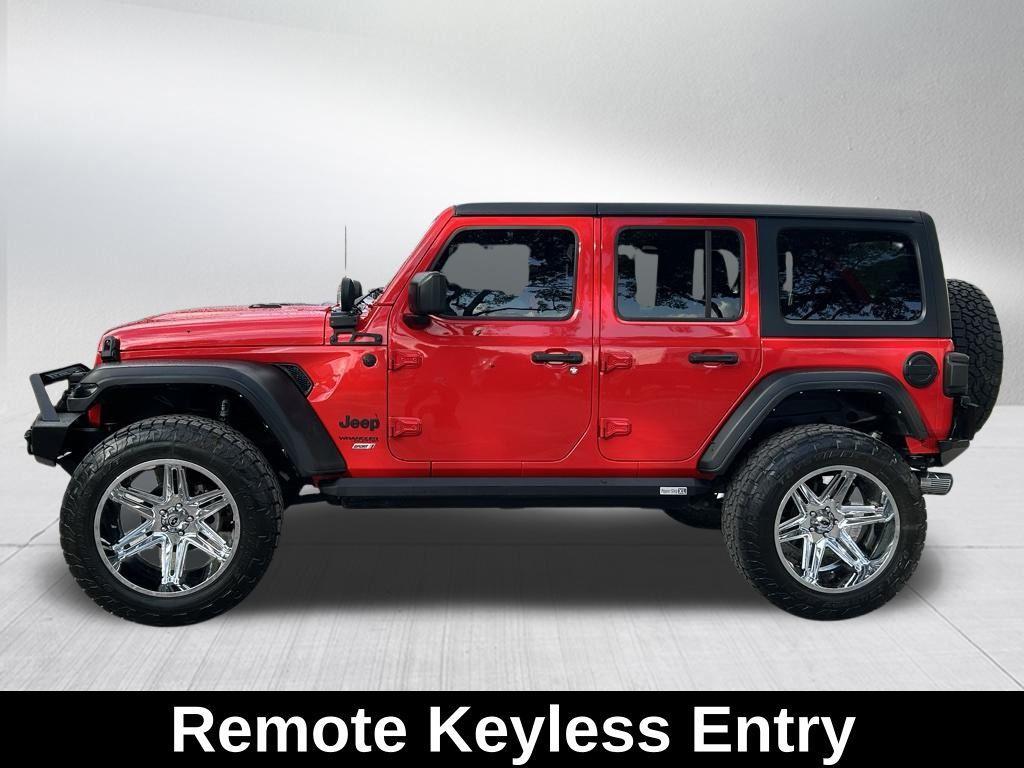 used 2022 Jeep Wrangler Unlimited car, priced at $38,965