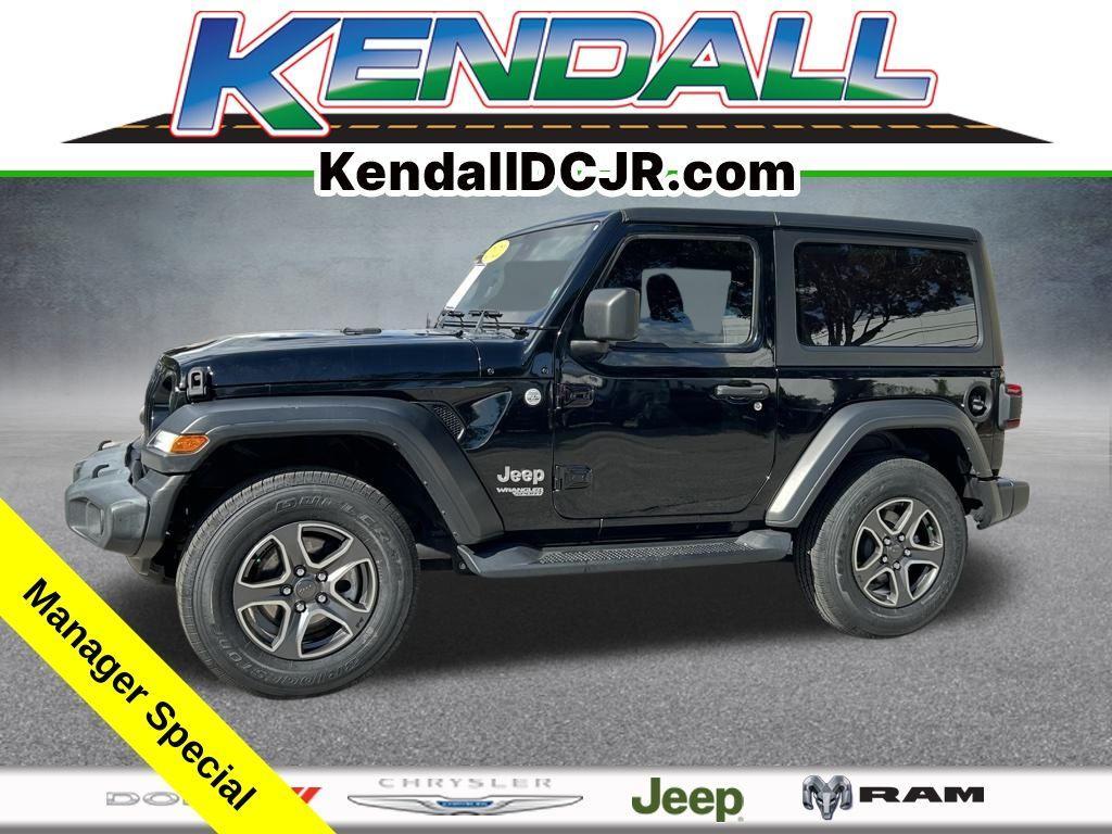 used 2021 Jeep Wrangler car, priced at $19,977