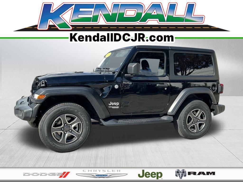 used 2021 Jeep Wrangler car, priced at $19,977
