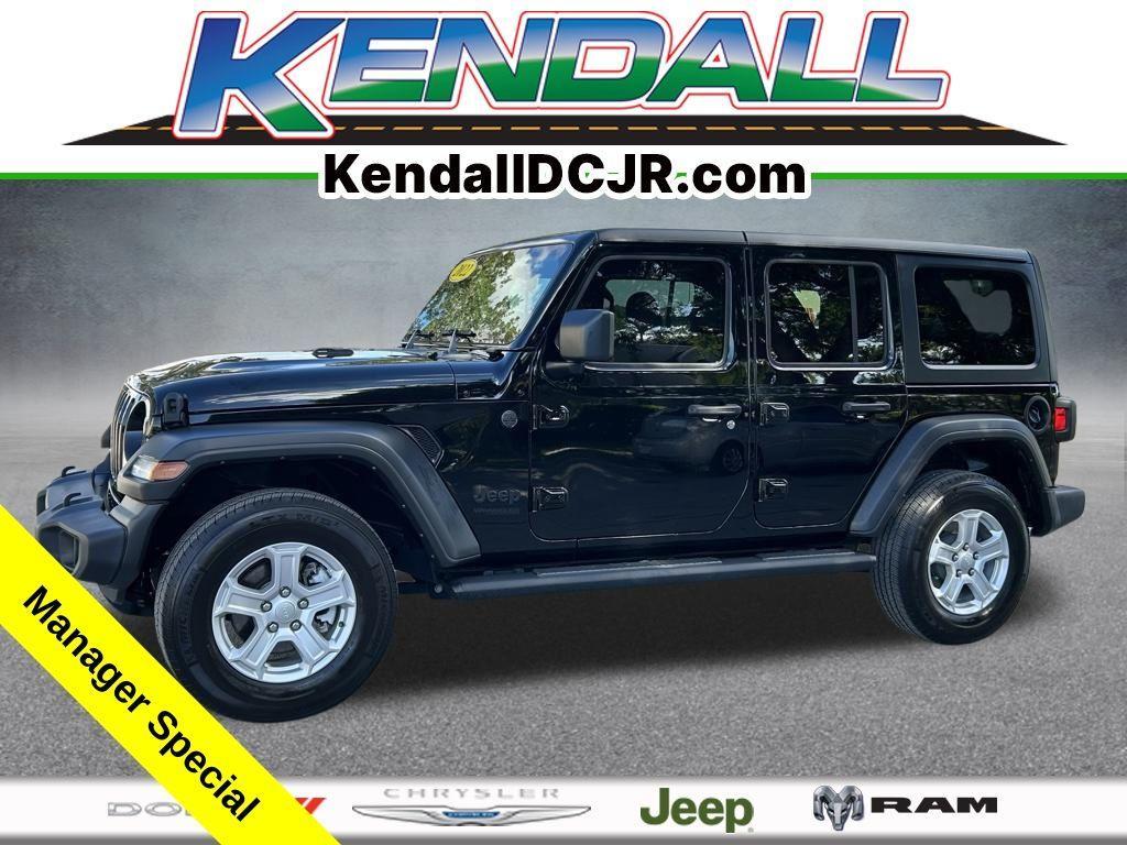 used 2022 Jeep Wrangler Unlimited car, priced at $28,977