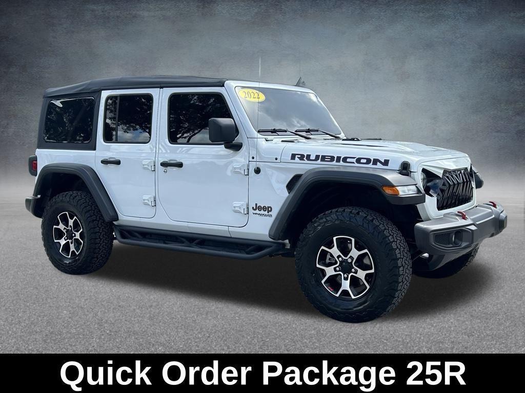 used 2022 Jeep Wrangler Unlimited car, priced at $33,599