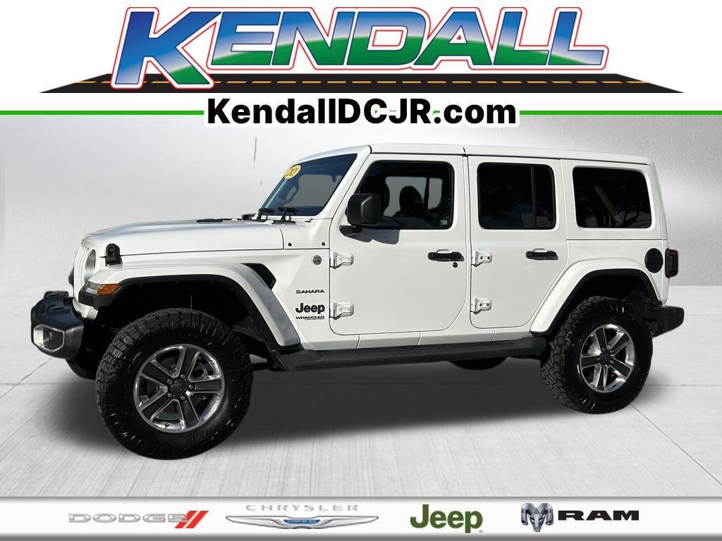 used 2021 Jeep Wrangler Unlimited car, priced at $27,896