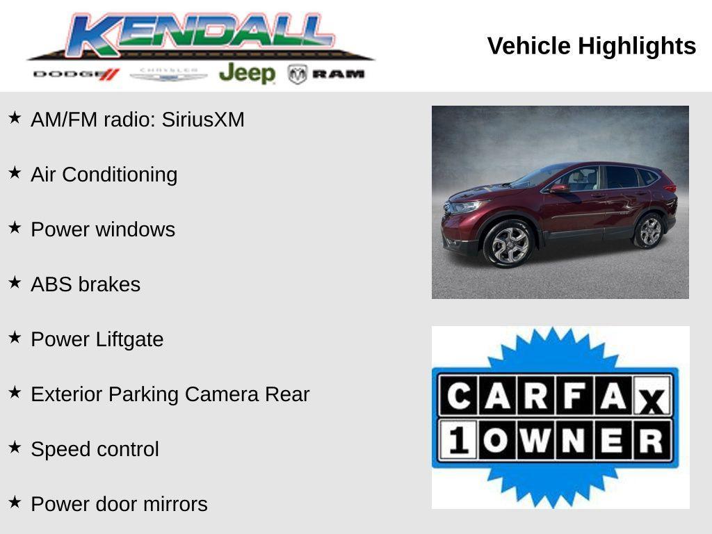 used 2018 Honda CR-V car, priced at $16,966