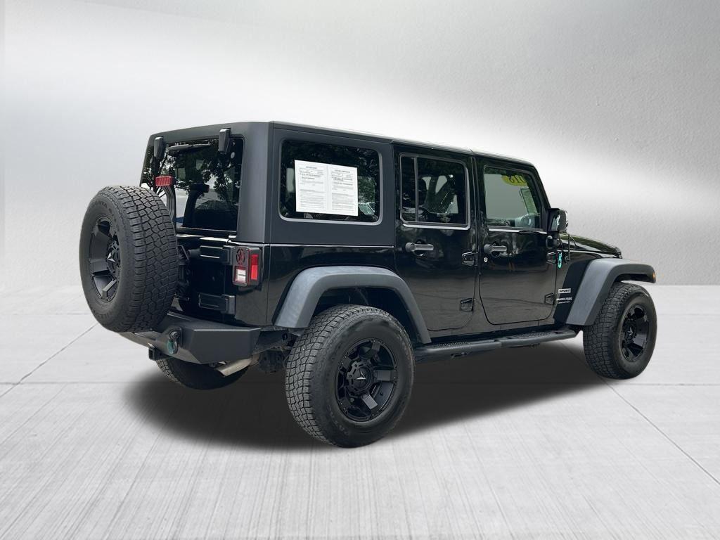 used 2018 Jeep Wrangler JK Unlimited car, priced at $17,986