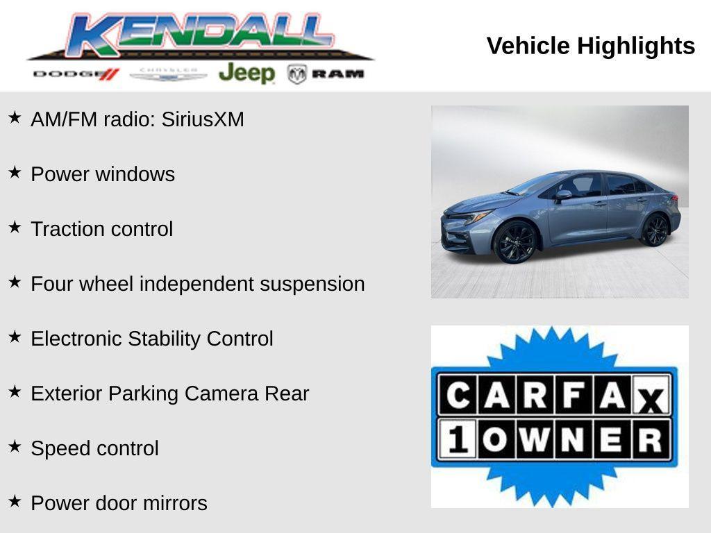 used 2024 Toyota Corolla car, priced at $21,199