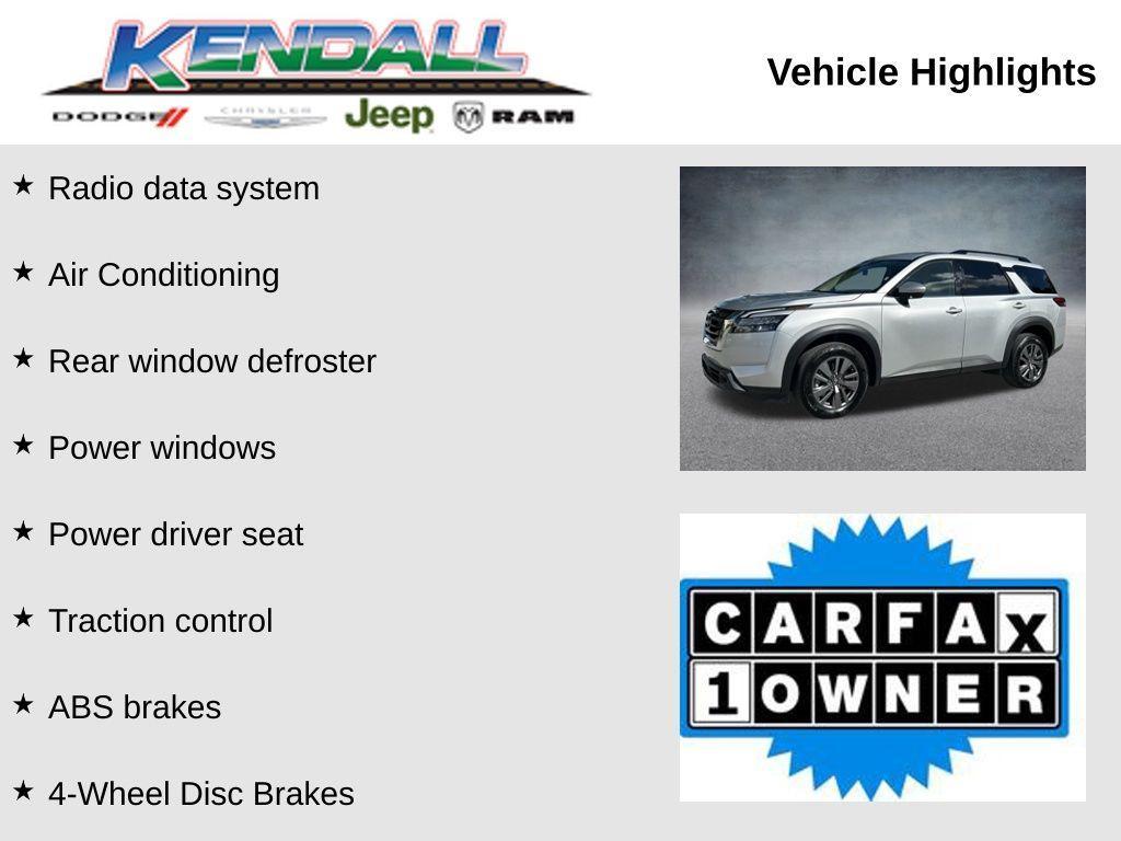 used 2025 Nissan Pathfinder car, priced at $28,989