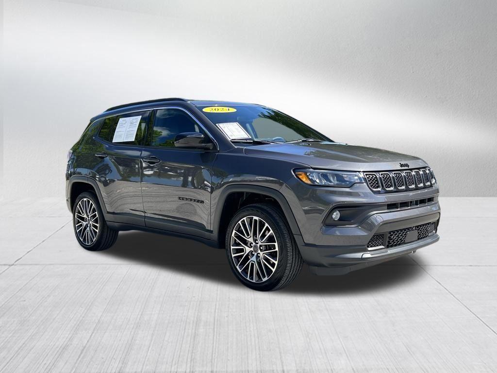 used 2024 Jeep Compass car, priced at $24,996