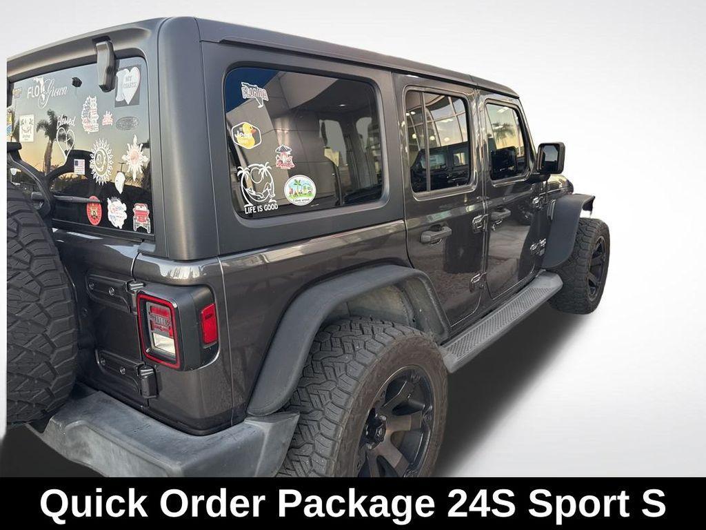 used 2018 Jeep Wrangler Unlimited car, priced at $19,350