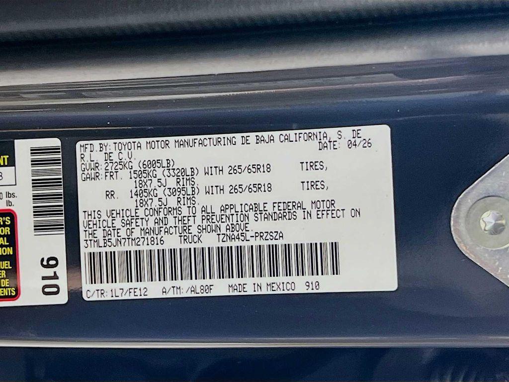 new 2026 Toyota Tacoma car, priced at $48,482