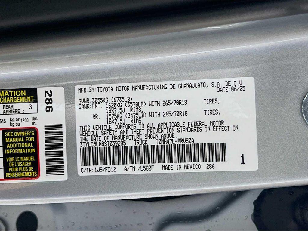 new 2025 Toyota Tacoma Hybrid car, priced at $50,671