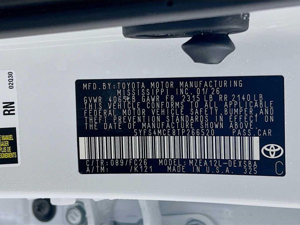 new 2026 Toyota Corolla car, priced at $27,538