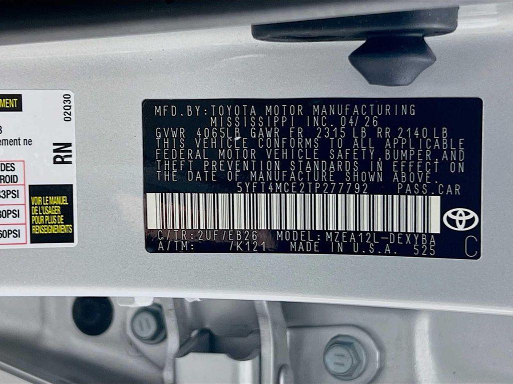 new 2026 Toyota Corolla car, priced at $31,934