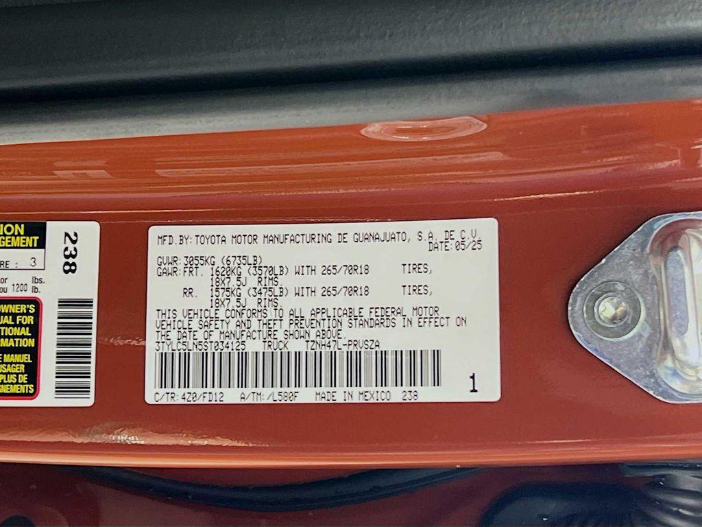 new 2025 Toyota Tacoma Hybrid car, priced at $56,413