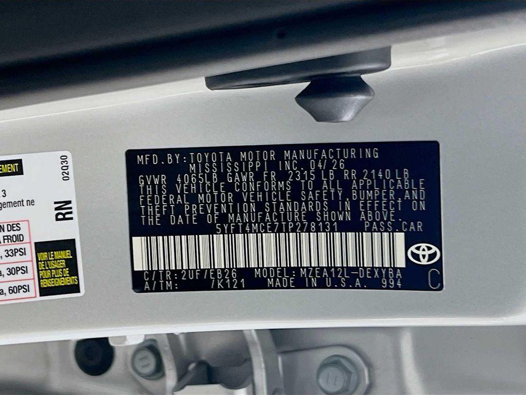 new 2026 Toyota Corolla car, priced at $31,934