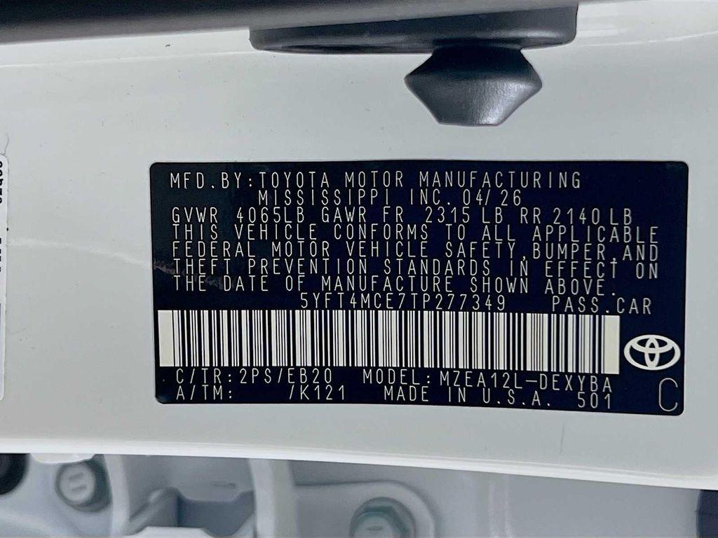 new 2026 Toyota Corolla car, priced at $32,209