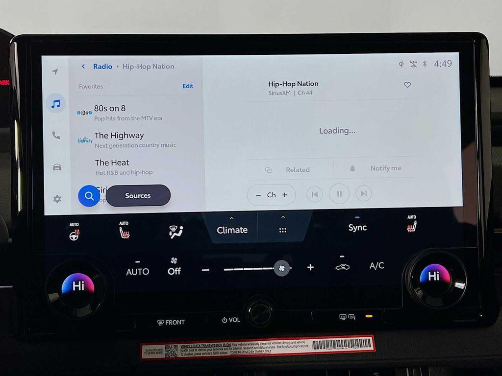 new 2026 Toyota bZ car, priced at $42,939