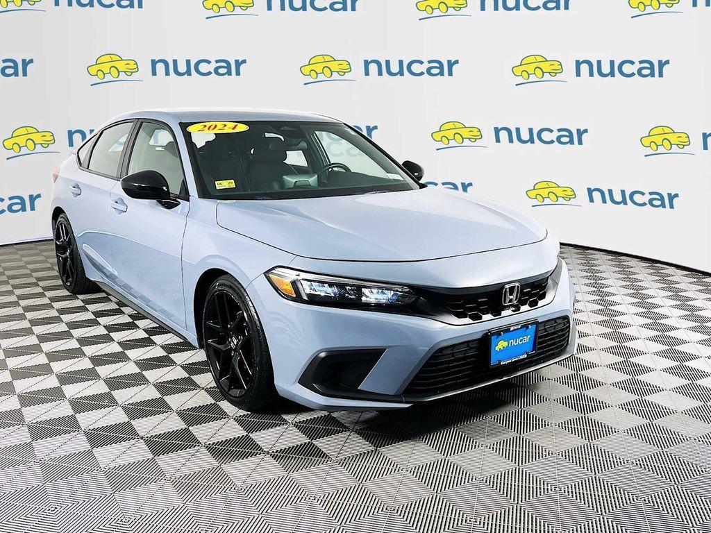 used 2024 Honda Civic car, priced at $26,542