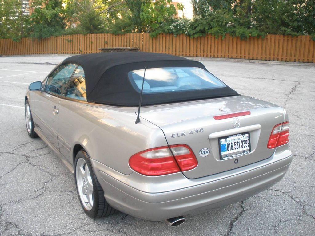 used 2003 Mercedes-Benz CLK-Class car, priced at $8,995