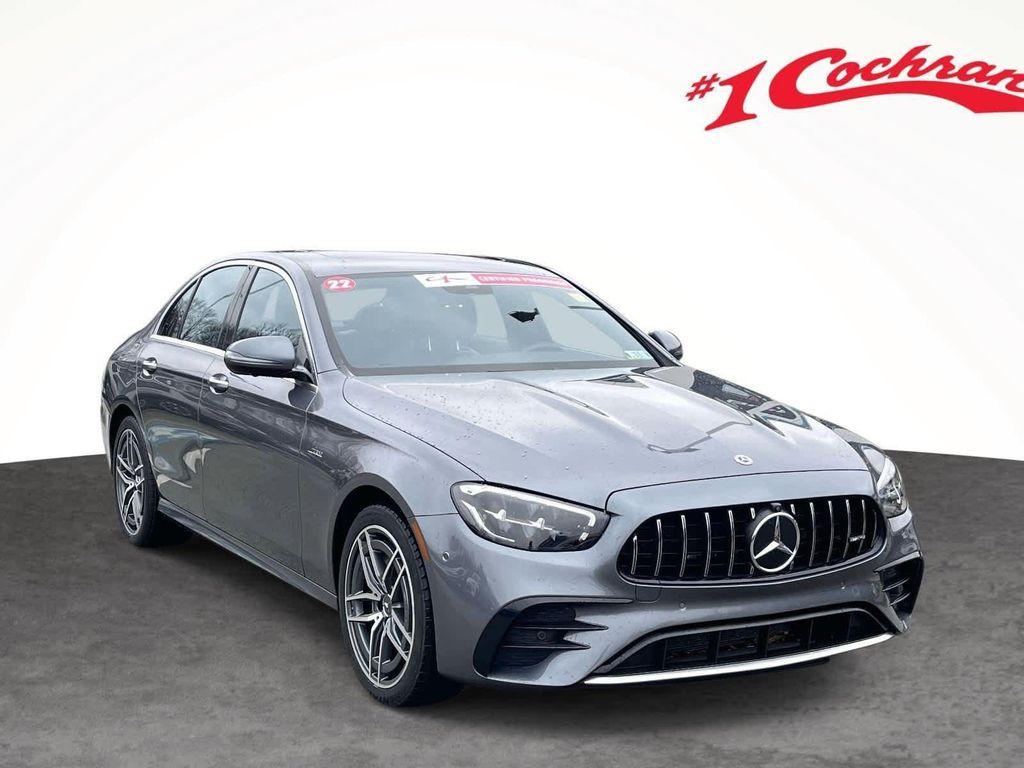 used 2022 Mercedes-Benz AMG E 53 car, priced at $52,998