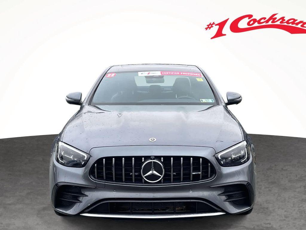 used 2022 Mercedes-Benz AMG E 53 car, priced at $52,998