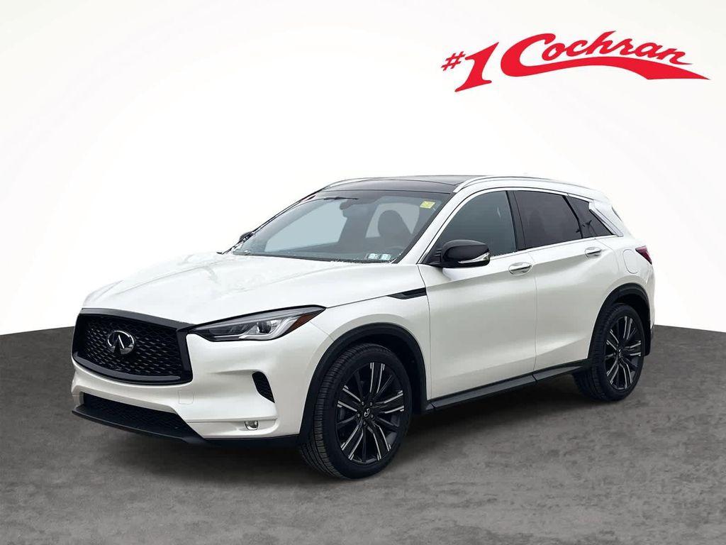 used 2022 INFINITI QX50 car, priced at $21,000
