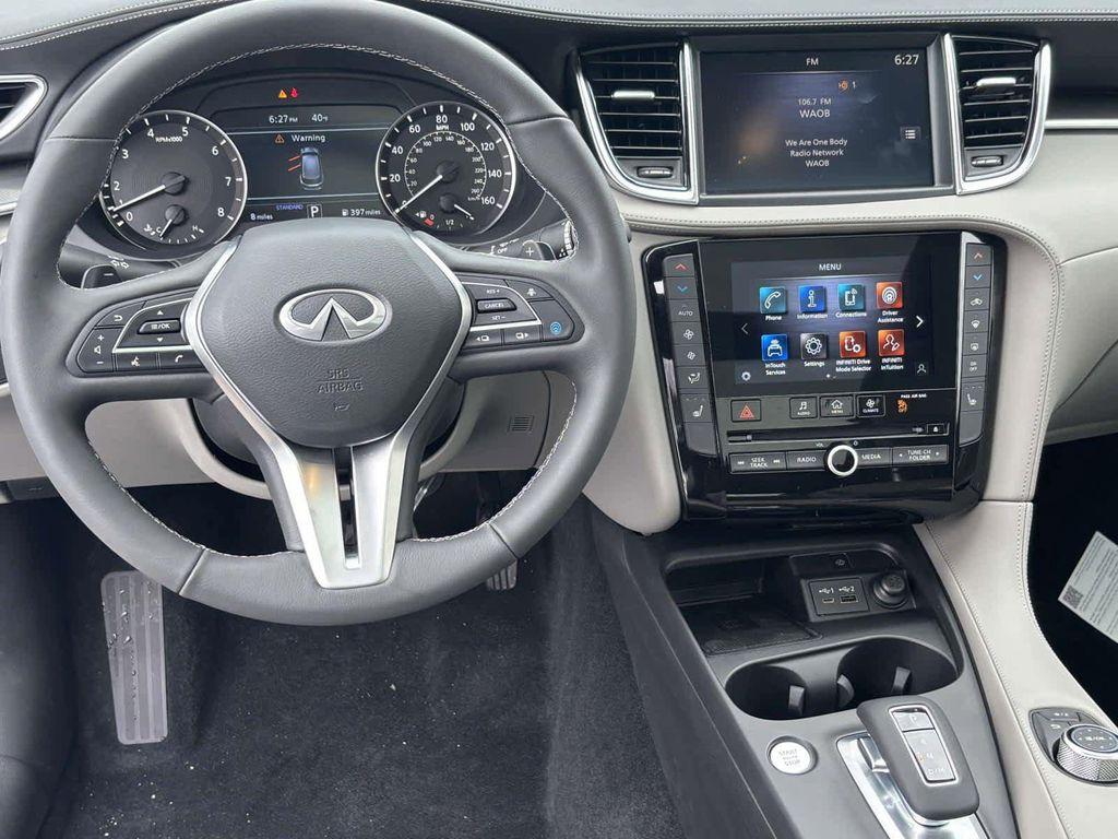 new 2025 INFINITI QX50 car, priced at $47,818