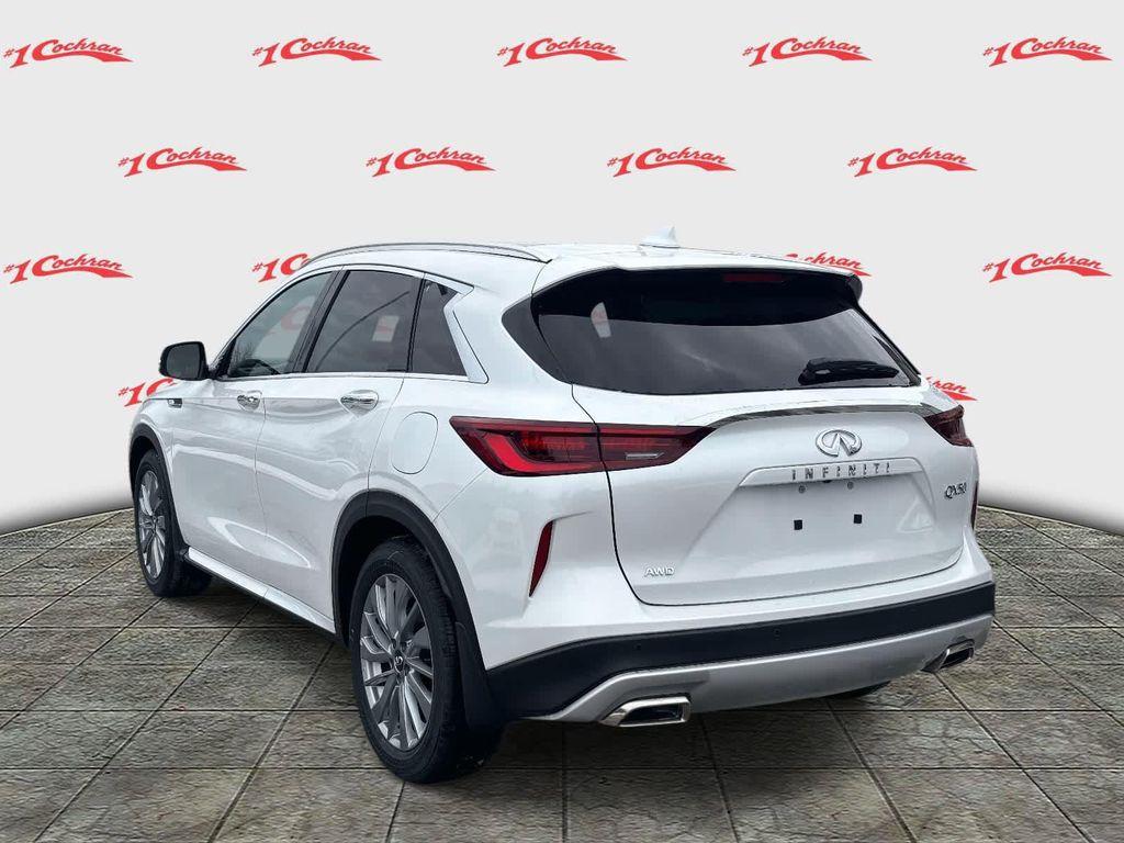 new 2025 INFINITI QX50 car, priced at $47,818