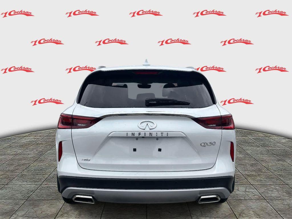 new 2025 INFINITI QX50 car, priced at $47,818