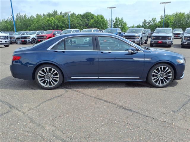 used 2017 Lincoln Continental car, priced at $19,842