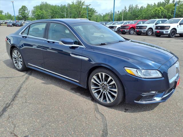 used 2017 Lincoln Continental car, priced at $19,842