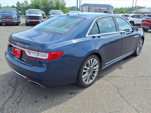 used 2017 Lincoln Continental car, priced at $19,842