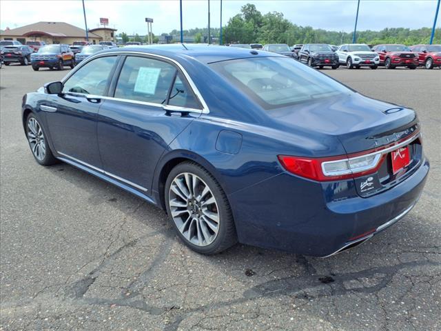 used 2017 Lincoln Continental car, priced at $19,842