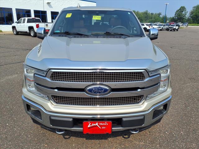 used 2018 Ford F-150 car, priced at $37,022