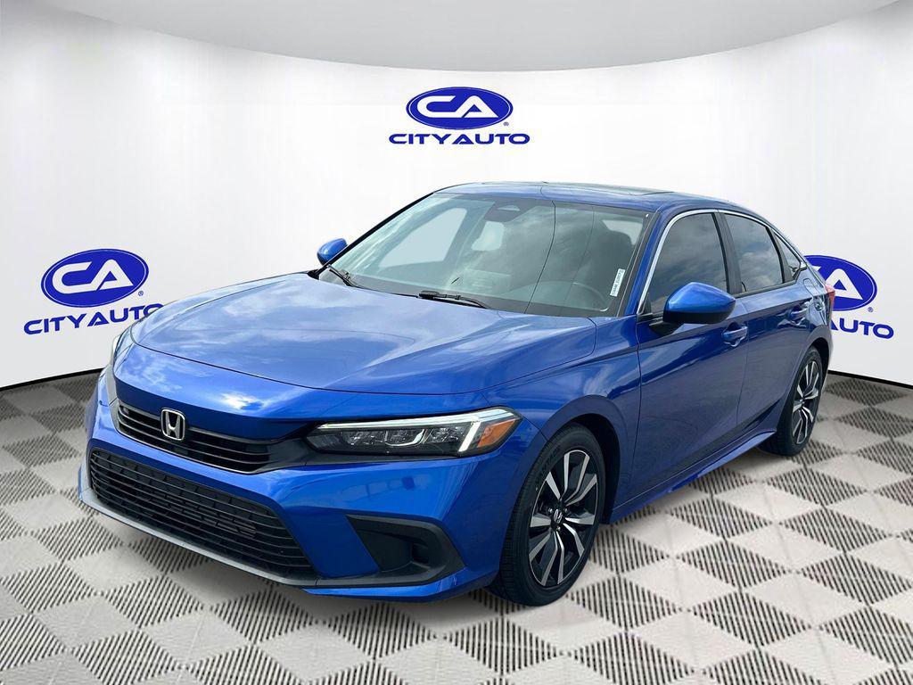 used 2022 Honda Civic car, priced at $18,340