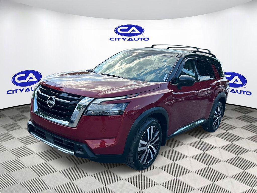 used 2025 Nissan Pathfinder car, priced at $37,775