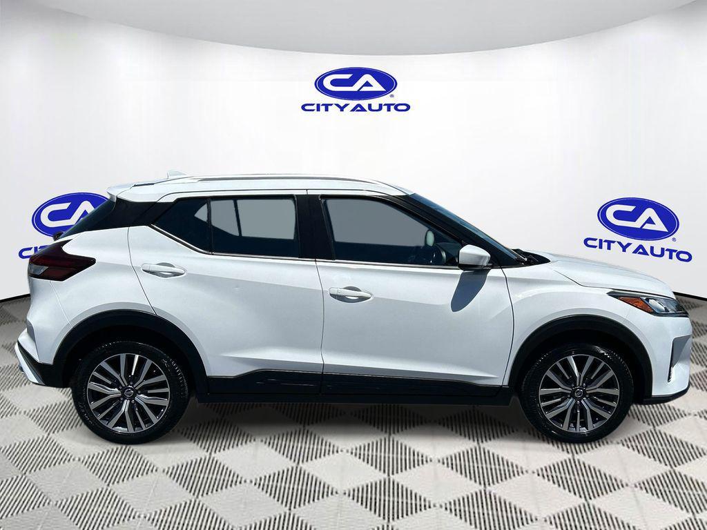 used 2021 Nissan Kicks car, priced at $16,800