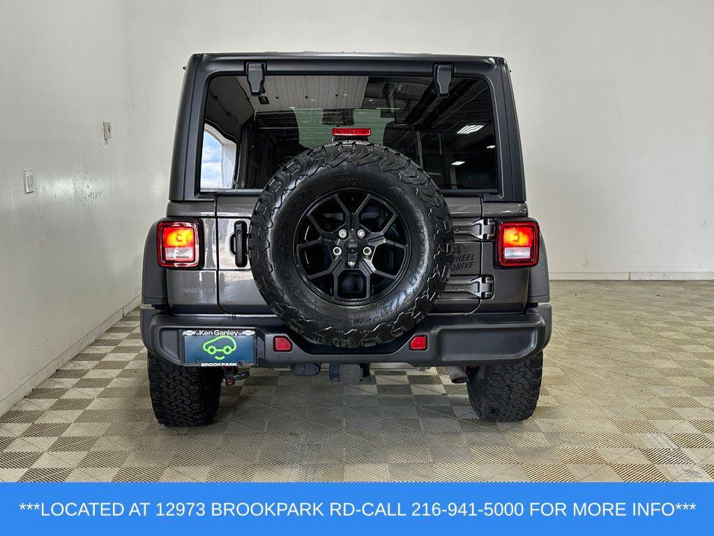 used 2024 Jeep Wrangler car, priced at $32,439